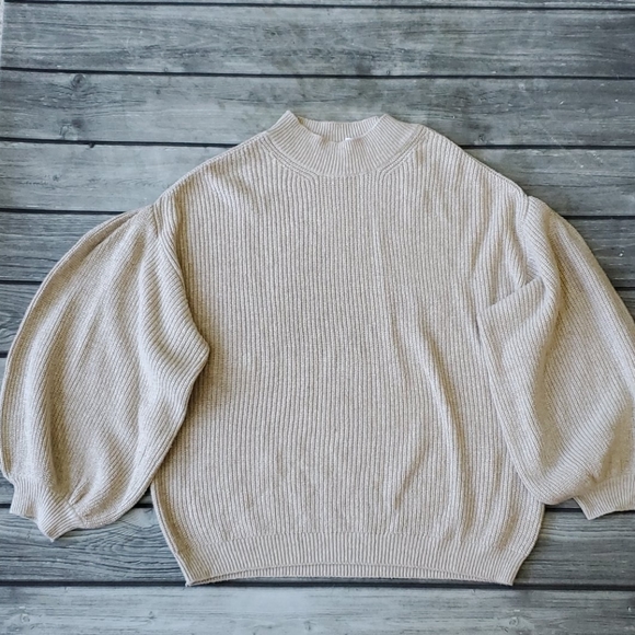 Leith Balloon Sleeve Sweater Like New Sz XL - Picture 2 of 6